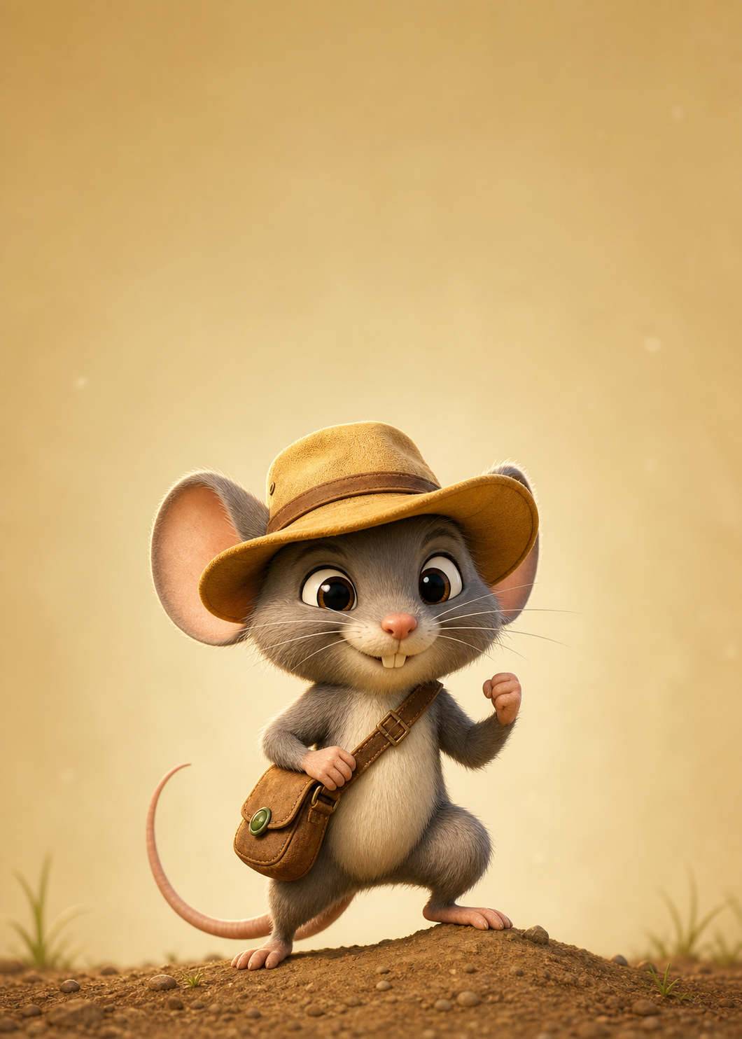 Early character study of Jonas the mouse