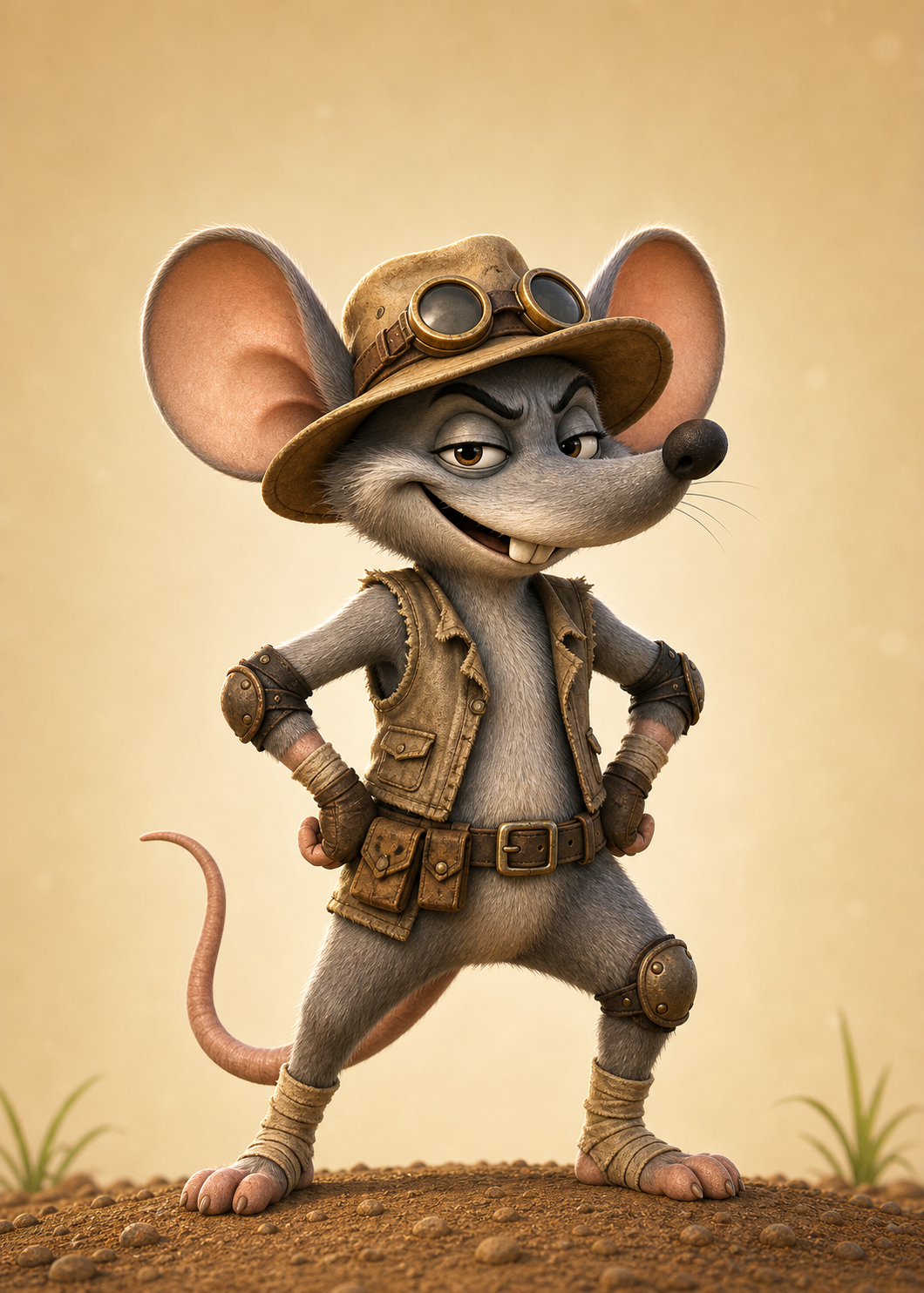 Daredevil character study of Jonas the mouse