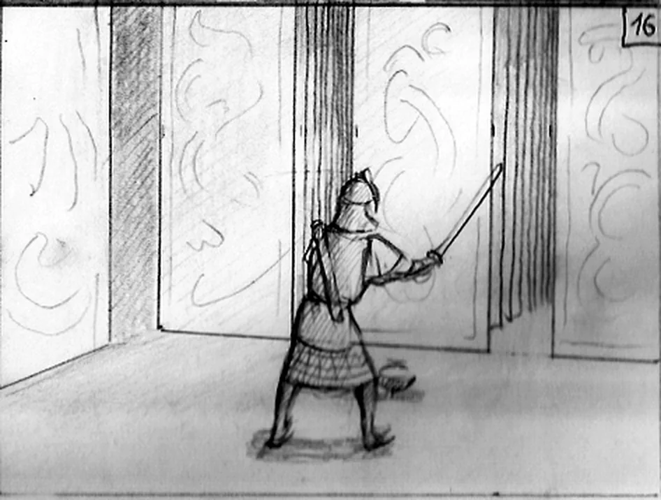 Storyboard frame 16
